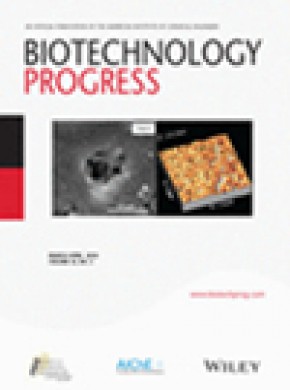 Biotechnology Progress期刊