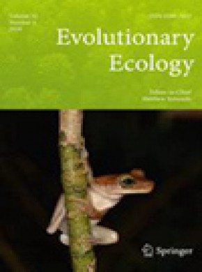Evolutionary Ecology期刊