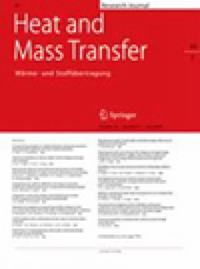 Heat And Mass Transfer期刊