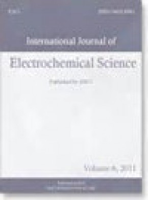 International Journal Of Electrochemical Science期刊