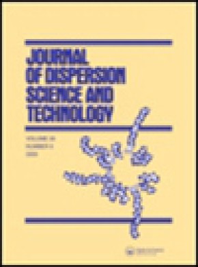 Journal Of Dispersion Science And Technology期刊