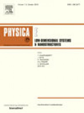 Physica E-low-dimensional Systems & Nanostructures期刊