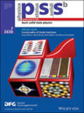 Physica Status Solidi B-basic Solid State Physics期刊