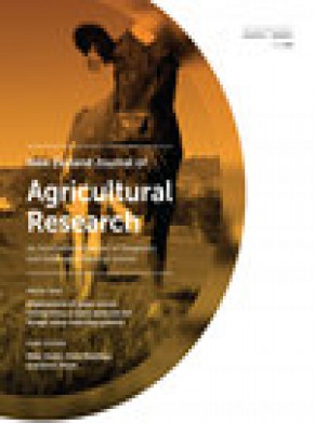 New Zealand Journal Of Agricultural Research期刊