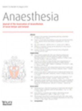 Anaesthesia期刊