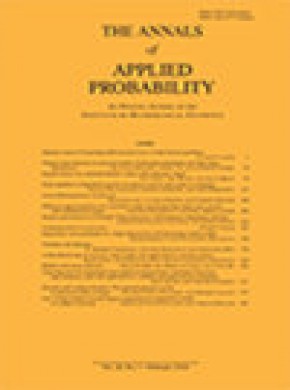 Annals Of Applied Probability期刊