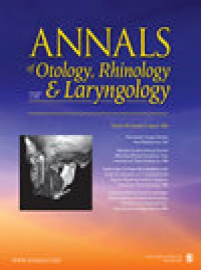 Annals Of Otology Rhinology And Laryngology期刊