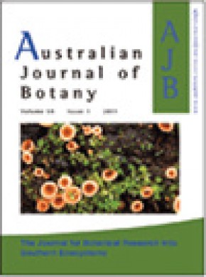 Australian Journal Of Botany期刊