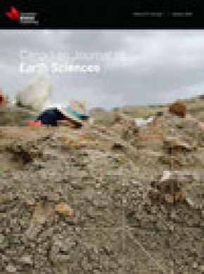 Canadian Journal Of Earth Sciences期刊