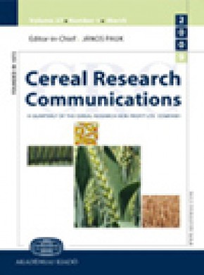 Cereal Research Communications期刊