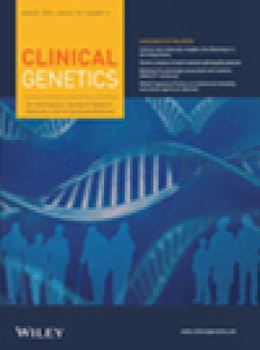 Clinical Genetics期刊