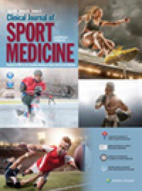 Clinical Journal Of Sport Medicine期刊