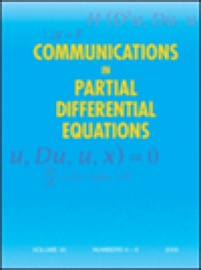 Communications In Partial Differential Equations期刊
