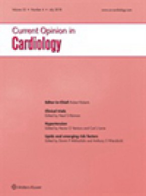 Current Opinion In Cardiology期刊