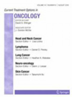 Current Treatment Options In Oncology期刊
