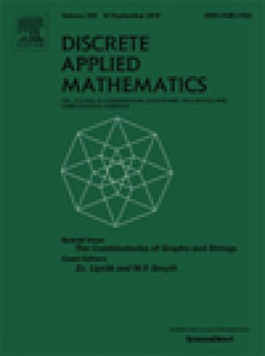Discrete Applied Mathematics期刊