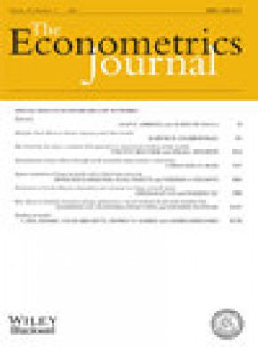 Econometrics Journal期刊