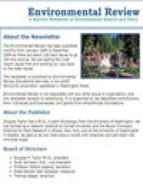 Environmental Reviews期刊
