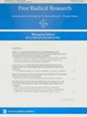 Free Radical Research期刊