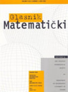 Glasnik Matematicki期刊