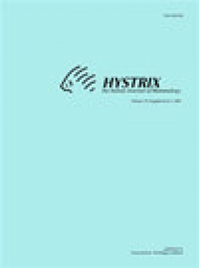 Hystrix-italian Journal Of Mammalogy期刊