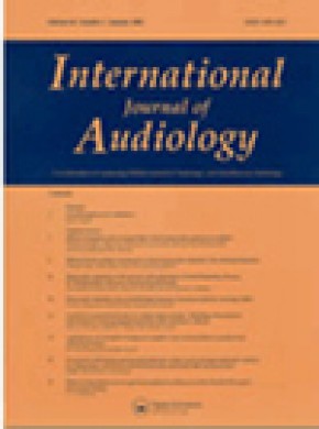 International Journal Of Audiology期刊