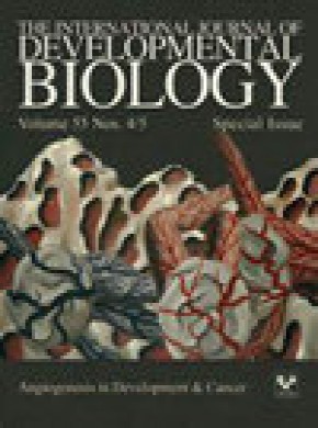 International Journal Of Developmental Biology期刊