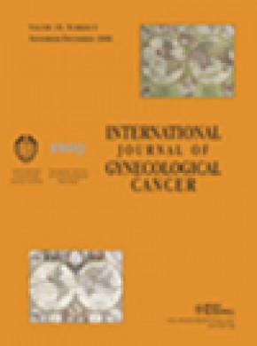 International Journal Of Gynecological Cancer期刊