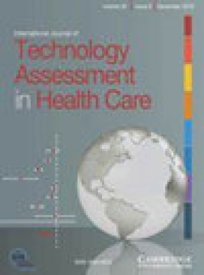 International Journal Of Technology Assessment In Health Care期刊