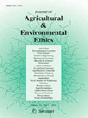 Journal Of Agricultural & Environmental Ethics期刊