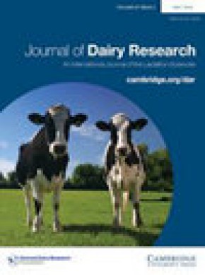 Journal Of Dairy Research期刊
