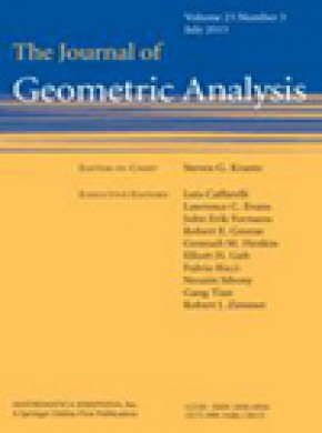 Journal Of Geometric Analysis期刊