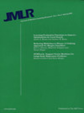 Journal Of Machine Learning Research期刊