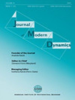 Journal Of Modern Dynamics期刊
