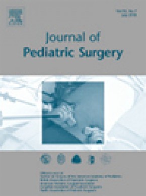 Journal Of Pediatric Surgery期刊