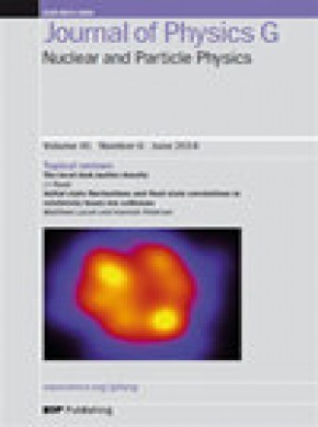 Journal Of Physics G-nuclear And Particle Physics期刊