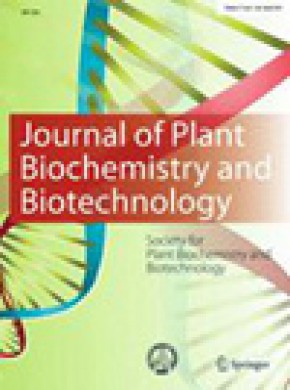 Journal Of Plant Biochemistry And Biotechnology期刊