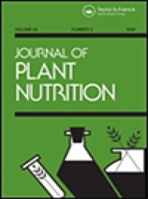 Journal Of Plant Nutrition期刊