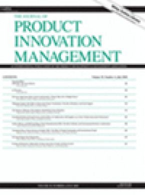Journal Of Product Innovation Management期刊