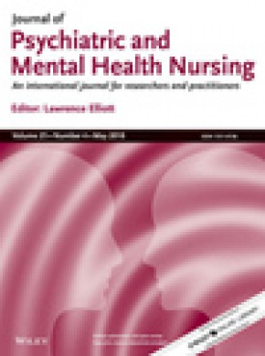Journal Of Psychiatric And Mental Health Nursing期刊