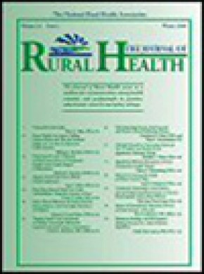 Journal Of Rural Health期刊