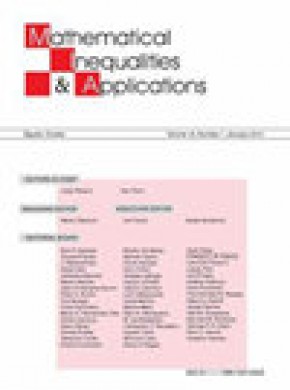 Mathematical Inequalities & Applications期刊