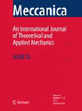 Meccanica期刊