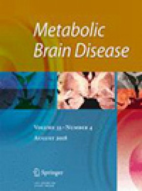 Metabolic Brain Disease期刊