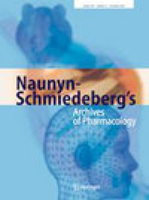 Naunyn-schmiedebergs Archives Of Pharmacology期刊