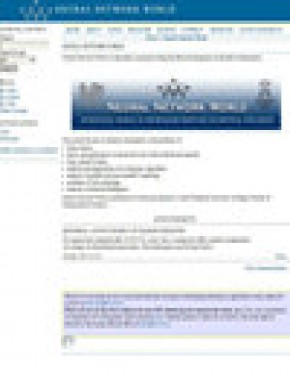 Neural Network World期刊