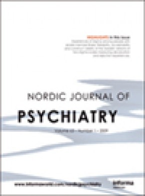 Nordic Journal Of Psychiatry期刊