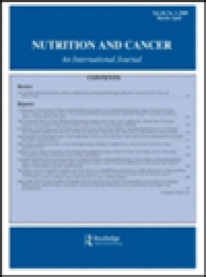 Nutrition And Cancer-an International Journal期刊