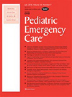 Pediatric Emergency Care期刊