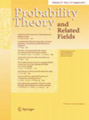 Probability Theory And Related Fields期刊